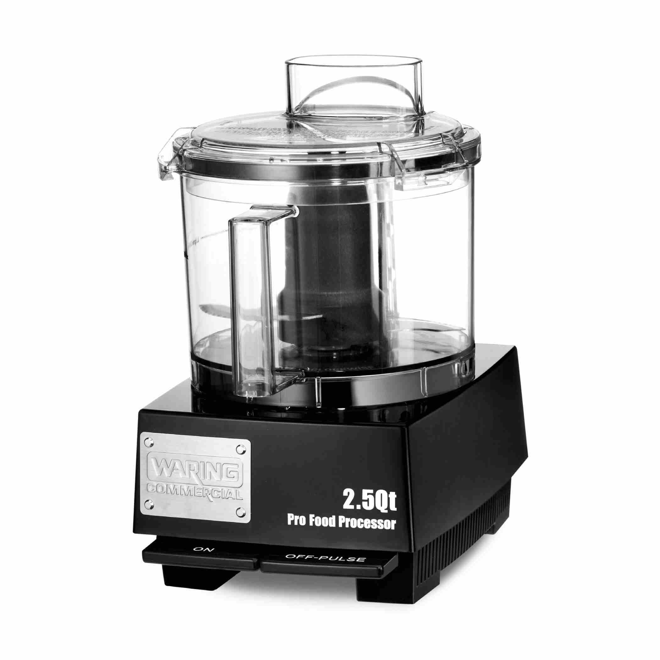 2.5-Quart Food Processor with Flat Lid